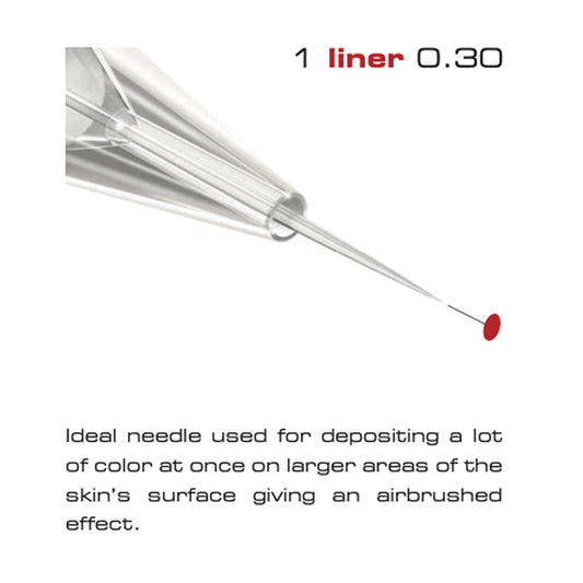 Traditional Needle Cartridge  / 1 liner 0.30