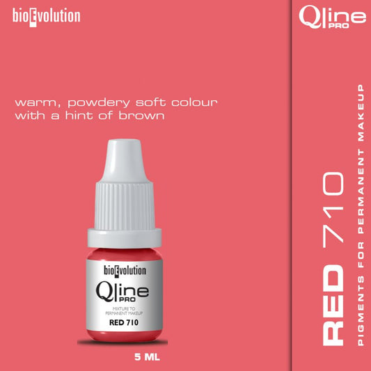 PMU Lip Qline Pro Colour / 5ml Red 710