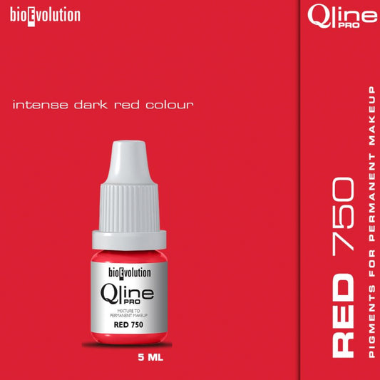 PMU Lip Qline Pro Colour / 5ml Red 750
